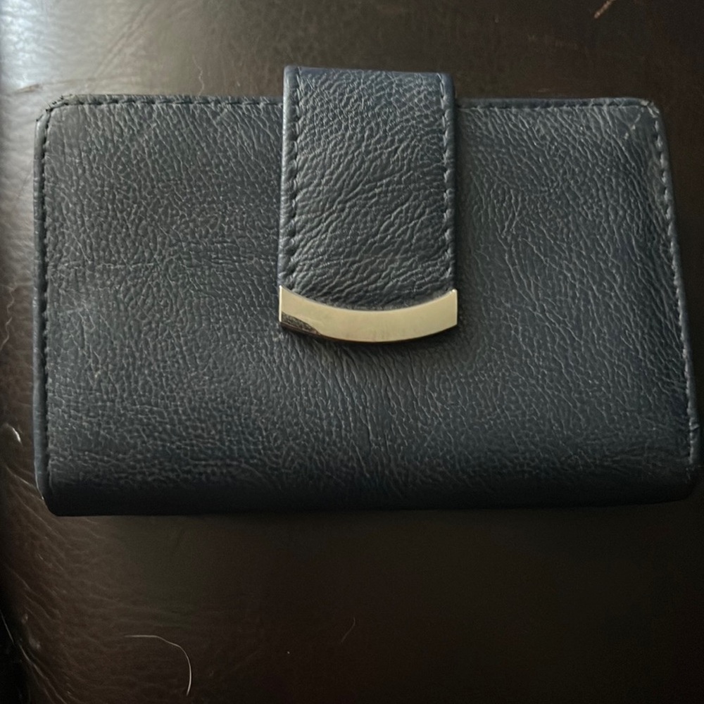 Mundi navy blue wallet